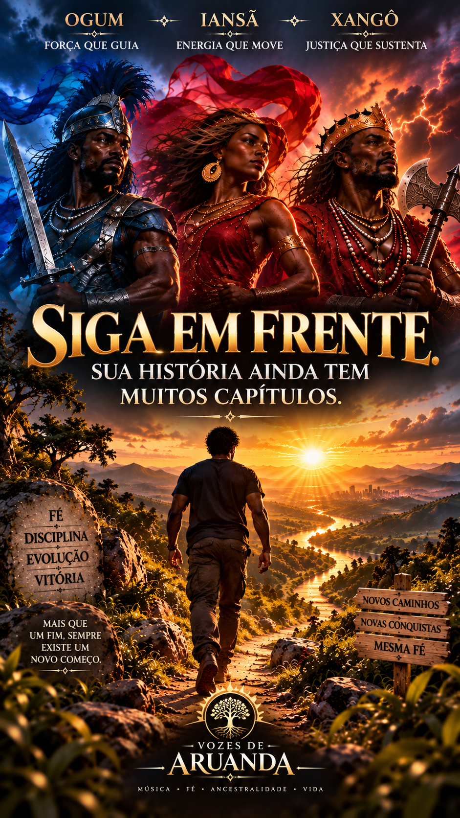 Ogum, Iansã e Xangô — Levanta, Sua História Não Acabou