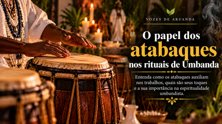 O papel dos atabaques nos rituais de Umbanda