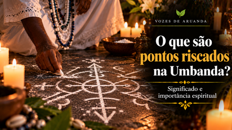 O que são pontos riscados na Umbanda? Significado e importância espiritual