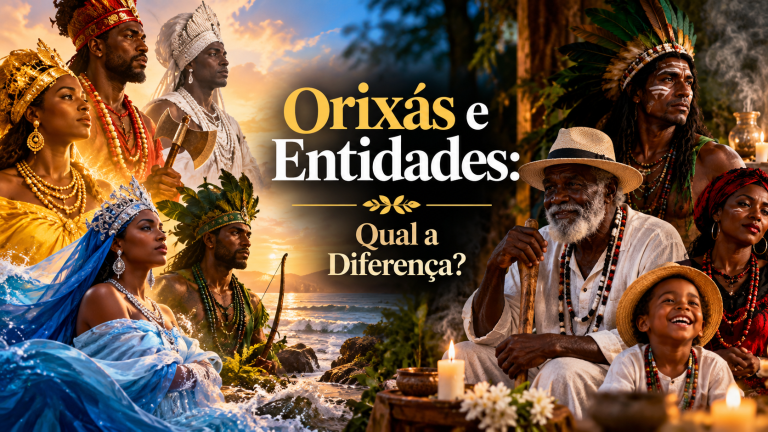 Qual a diferença entre Orixás e entidades na Umbanda?